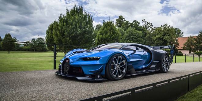 Виртуальный гиперкар Bugatti Vision GT