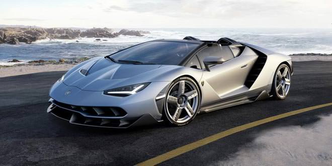 Открытый суперкар Lamborghini Centenario Roadster