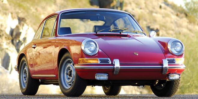 Начальное купе Porsche 912. 1965 - 1969 годы производства