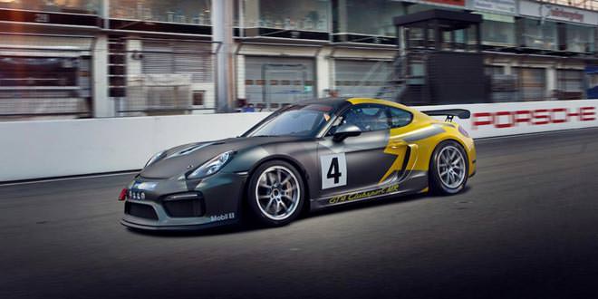 Porsche Cayman GT4 Clubsport от Manthey Racing
