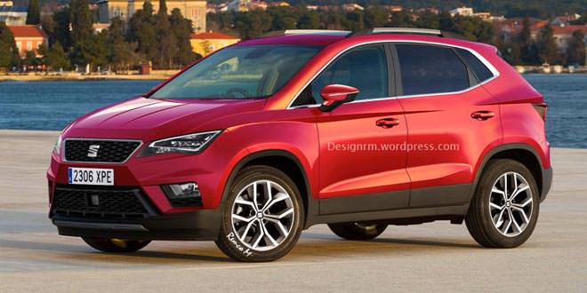 Второй кроссовер SEAT Arona (неофициальный рендер)