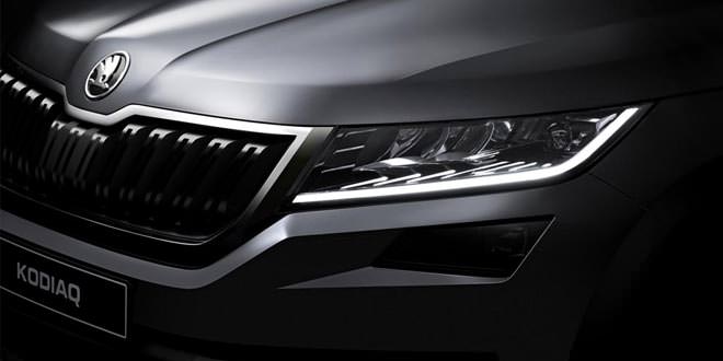 Официальный тизер Skoda Kodiaq