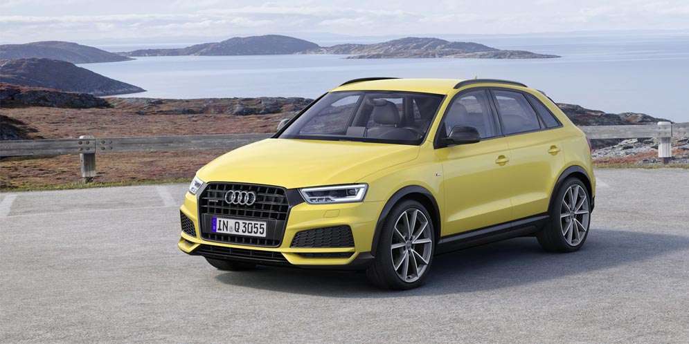 Кроссовер Audi Q3 2017. Рестайлинг #2