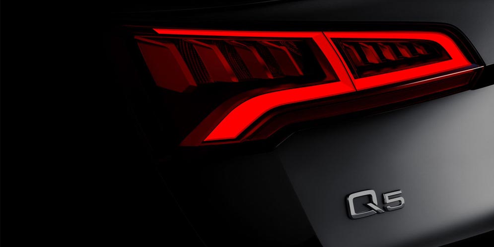 Официальный тизер Audi Q5 второго поколения