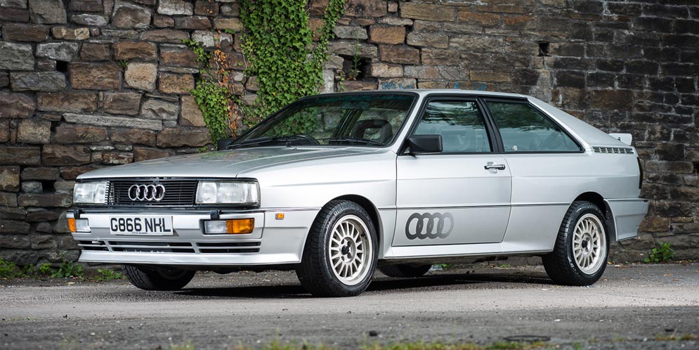 Audi Quattro Sport 1990 года выпуска