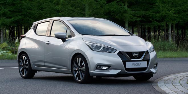 Компактный хэтчбек Nissan Micra пятого поколения