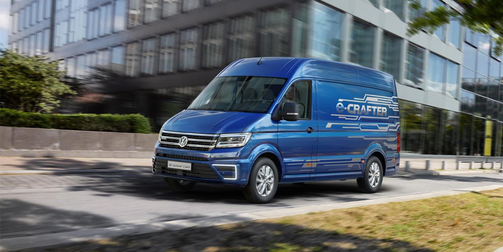 Прототип: электрический фургон Volkswagen e-Crafter
