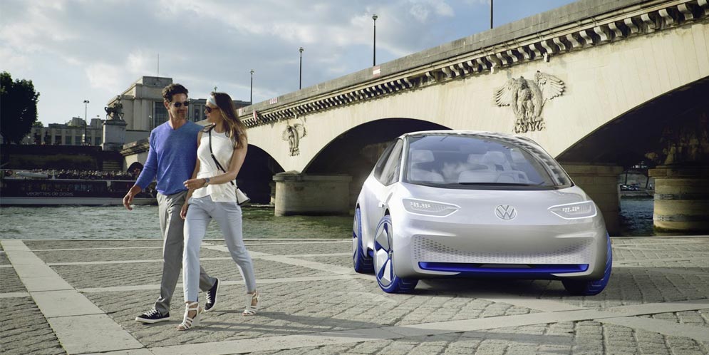 Электрический хэтчбек Volkswagen I.D.