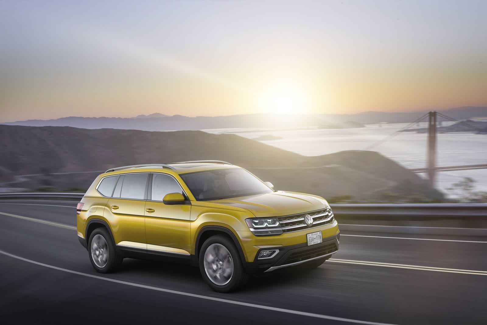 Новый семиместный кроссовер Volkswagen Atlas