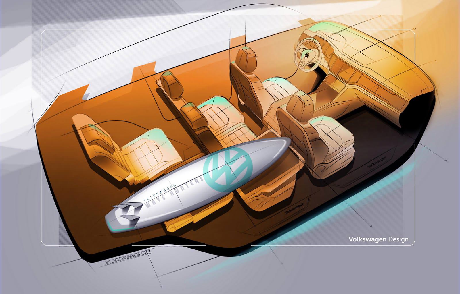 Интерьер Volkswagen Atlas