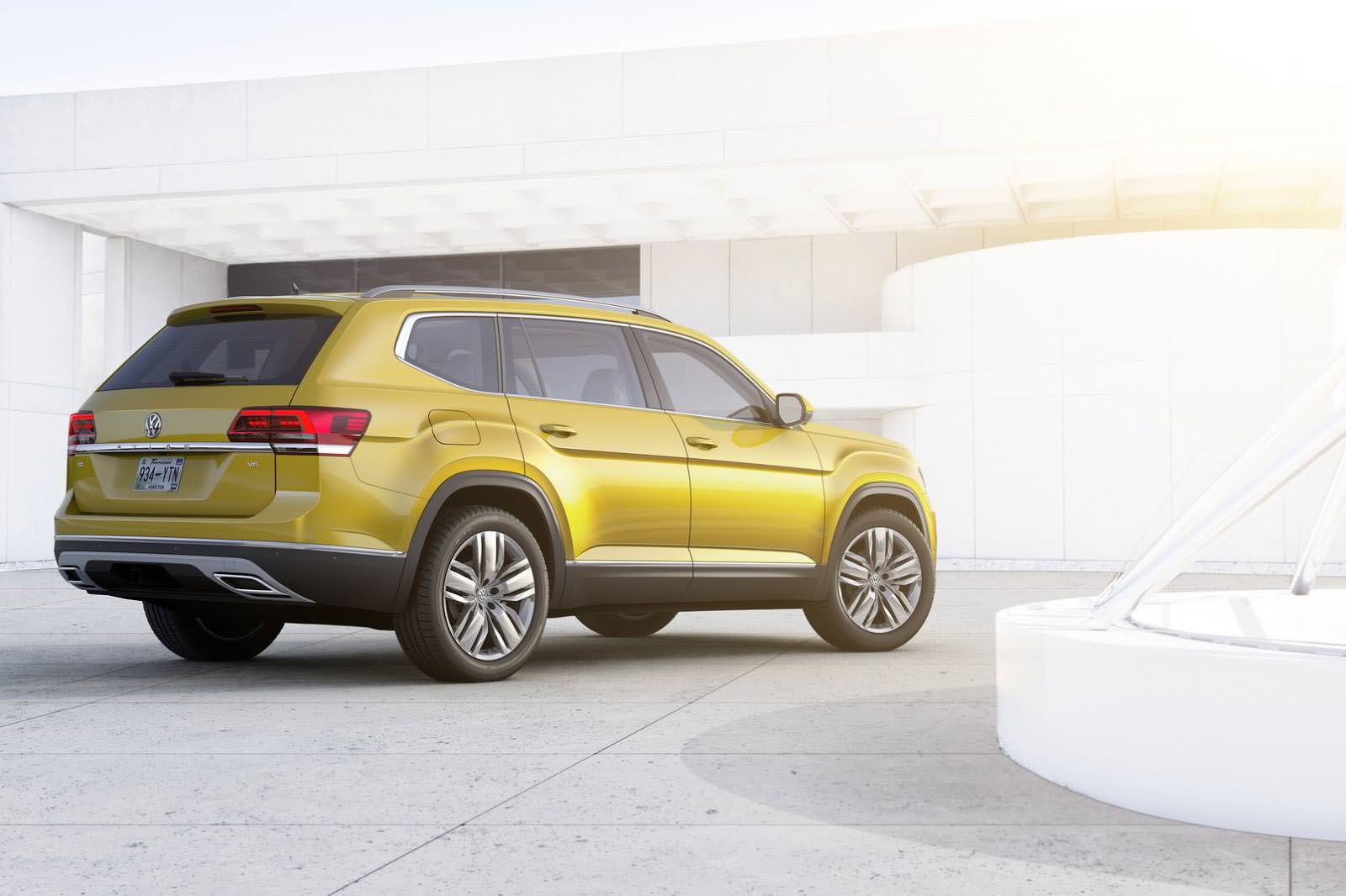 Семиместный кроссовер Volkswagen Atlas в Чаттануге