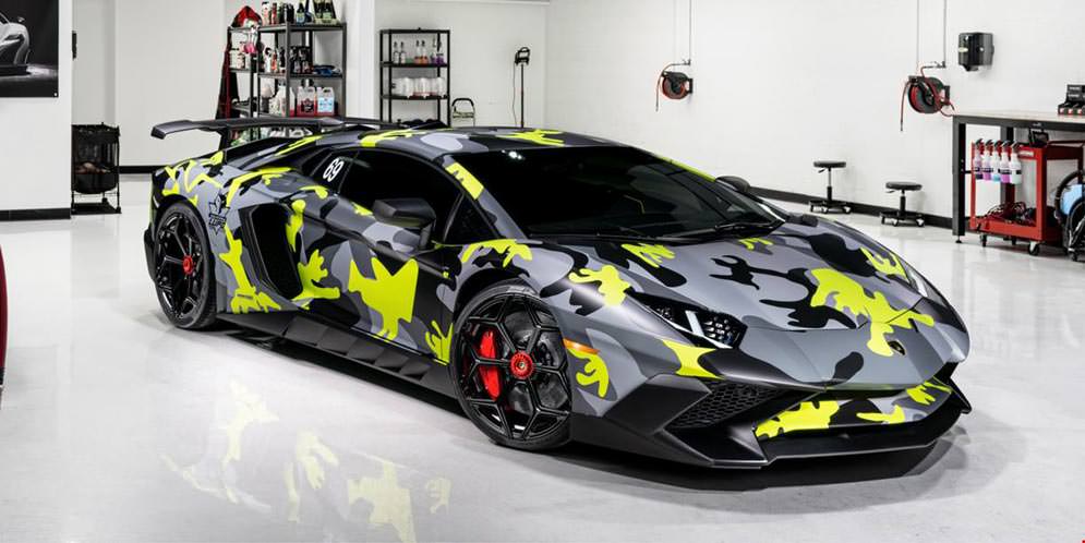 Lamborghini Aventador SV Sports CamoBull от Novitec Torado