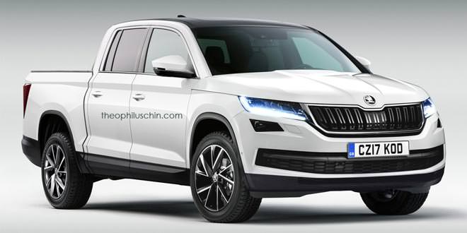Пікап Skoda по версії theophiluschin.com