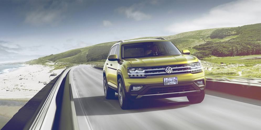 Cемиместный кроссовер Volkswagen Atlas