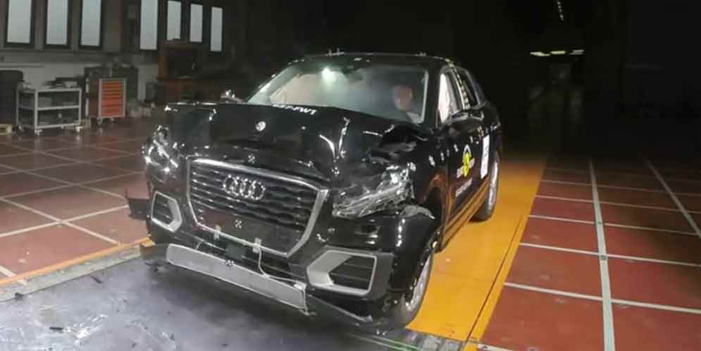 Краш-тест Audi Q2 от Euro NCAP | 5 звезд, фото, видео