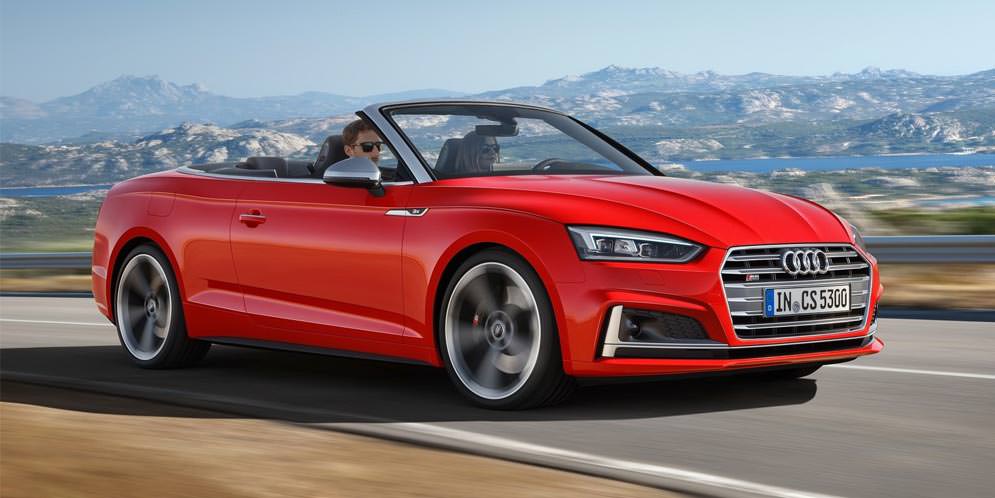 Новая Audi S5 Cabriolet 2017