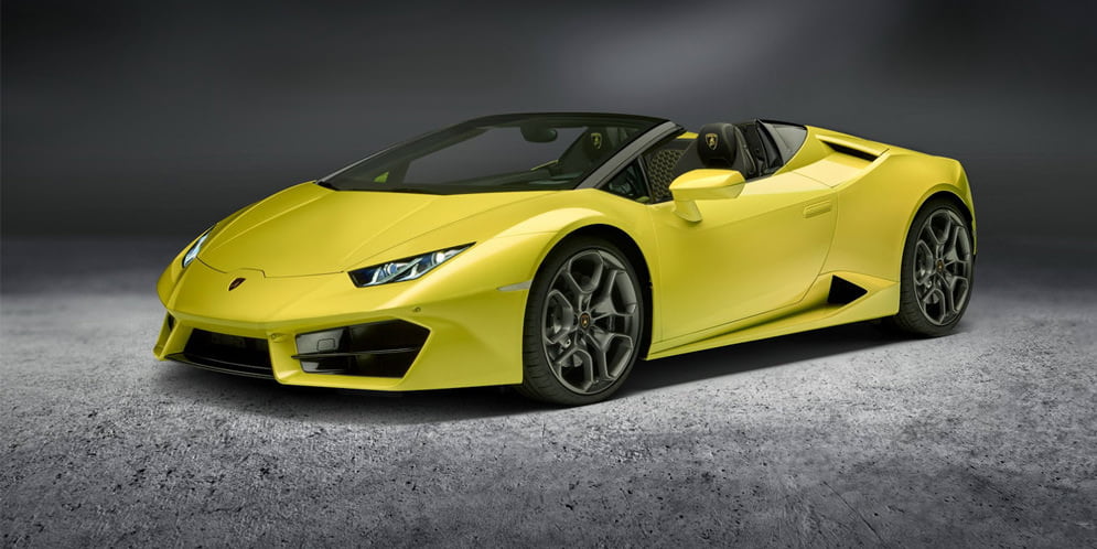 Заднеприводный Lamborghini Huracan LP 580-2 Spyder
