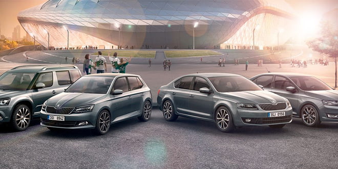 Модельный ряд Skoda