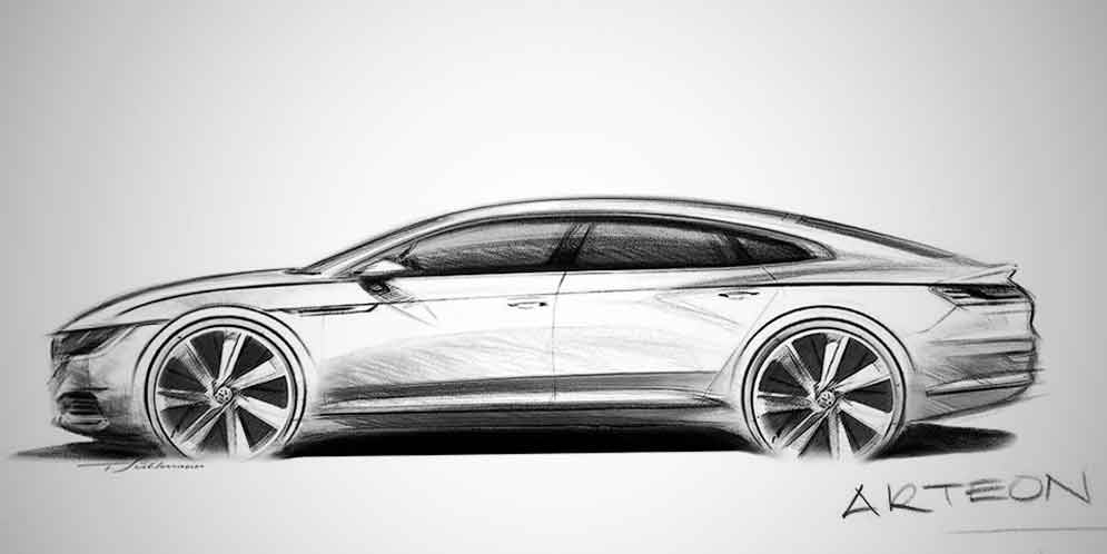 Купеобразный седан Volkswagen Arteon