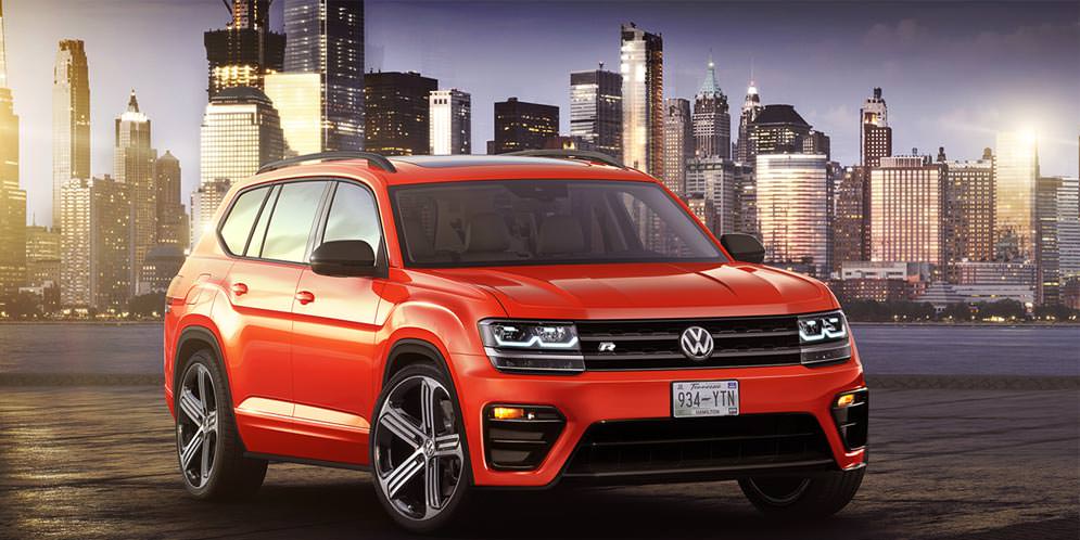 Рендер Volkswagen Atlas от X-Tomi Design
