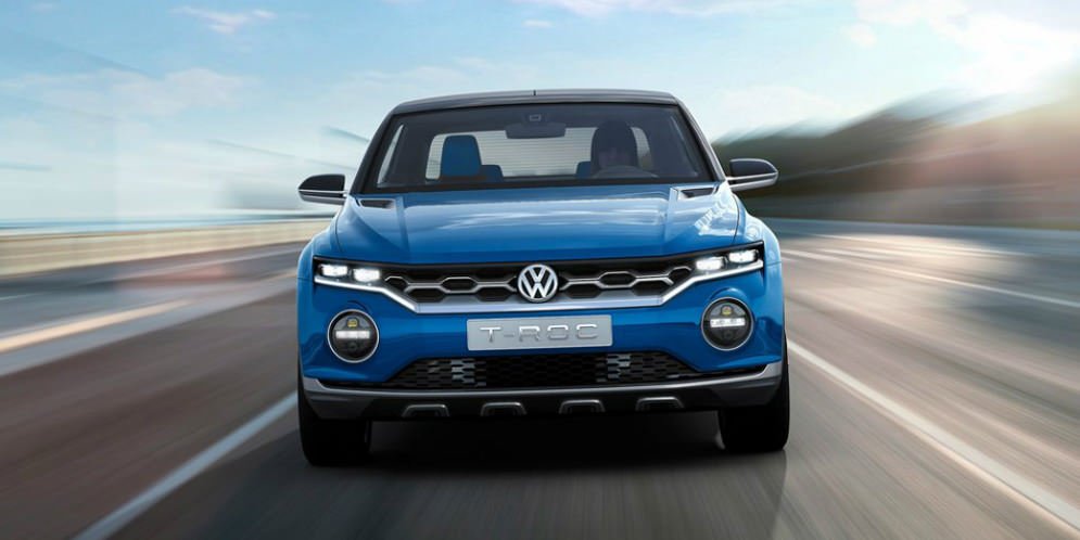 Прототип Volkswagen T-ROC 2014 года