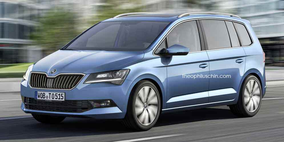 Компактвэн Skoda Touran. Пока только фантазия | фото
