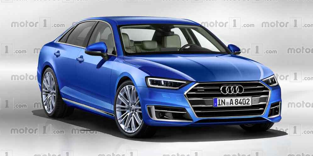 Возможная внешность Audi A8 нового поколения | инфо