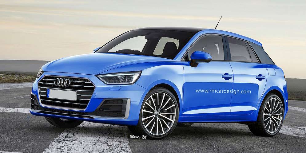 Audi A1 нового поколения, неофициальное фото | инфо