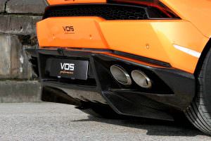 Диффузор для бампера от VOS Performance