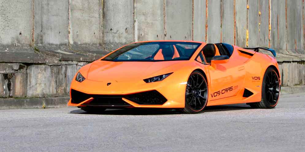 Lamborghini Huracan Spyder получил тюнинг-кит от VOS | фото