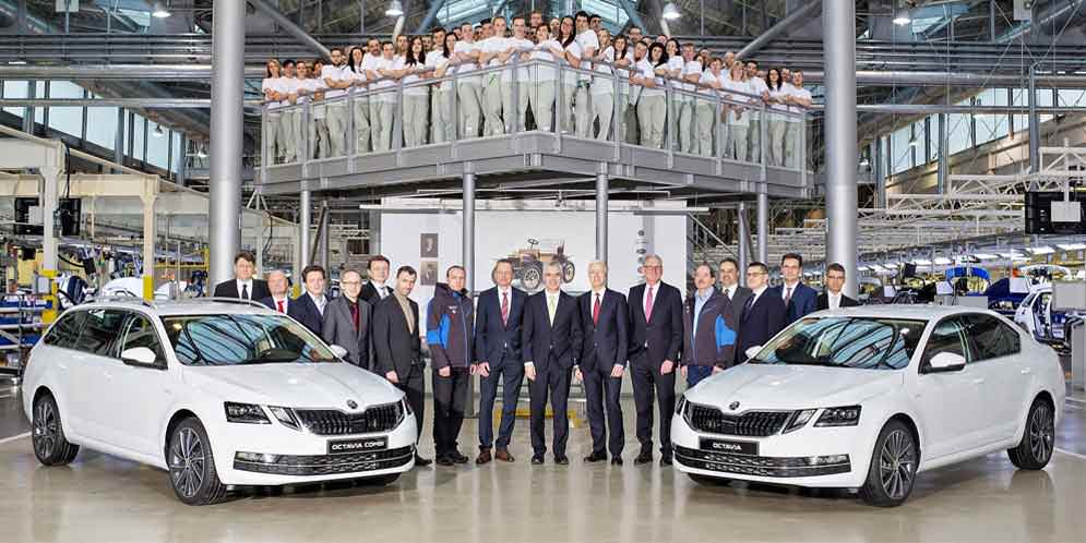 В Чехии началось производство обновленной Skoda Octavia