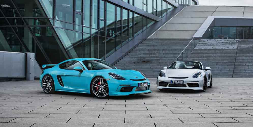 TechArt подготовил тюнинг Porsche 718 Cayman и Boxster | фото