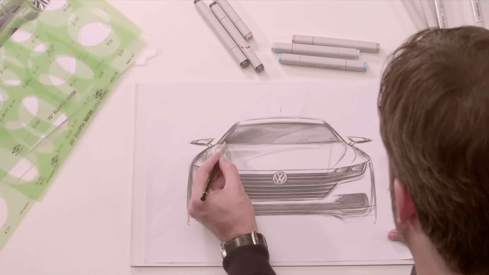 Скетчи Volkswagen Arteon
