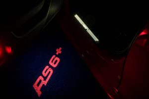 Проекция RS6+ на асфальт