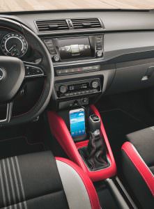 Салон Skoda Fabia Monte Carlo