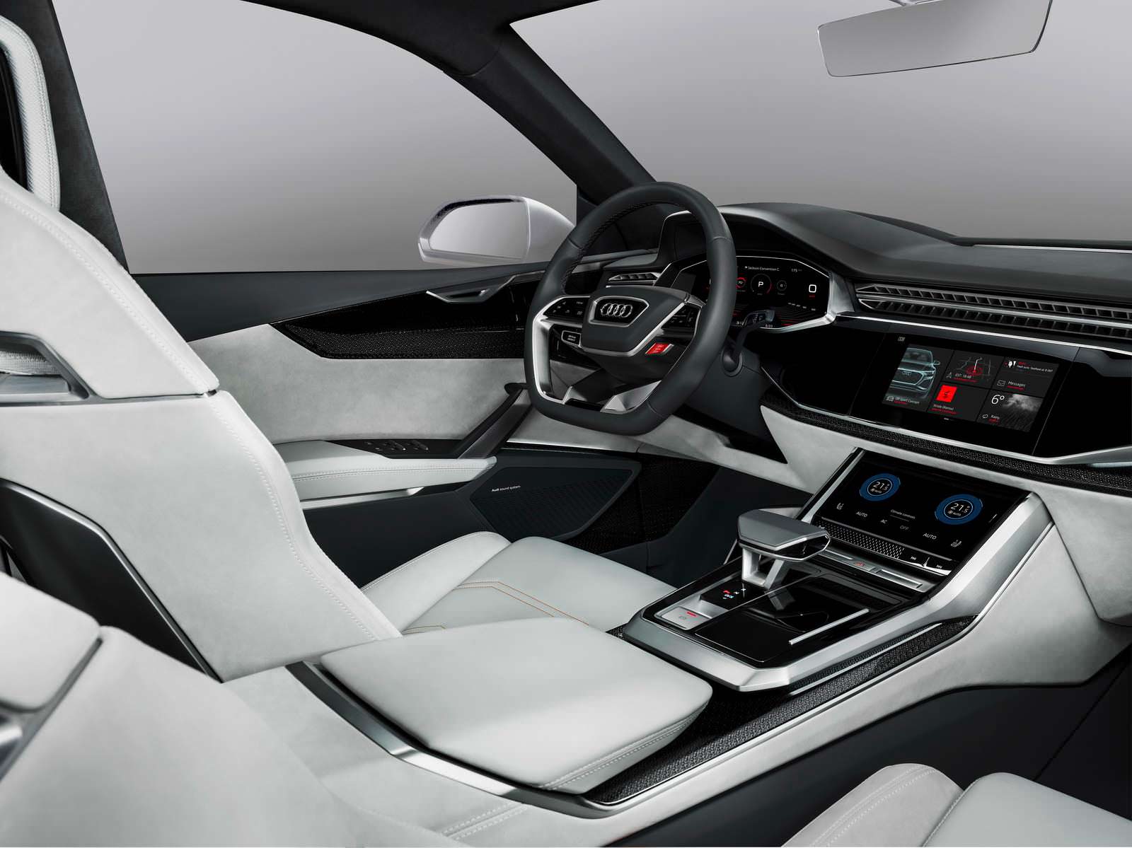 Интерьер Audi Q8 Sport Concept
