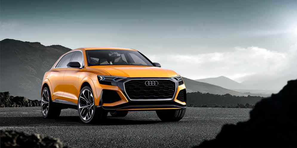 Новый Audi Q8 Sport Concept прибыл в Женеву | фото, видео