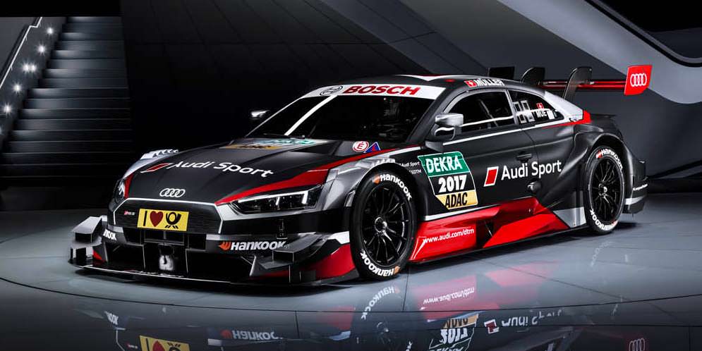Гоночная Audi RS5 DTM представлена в Женеве | фото, инфо