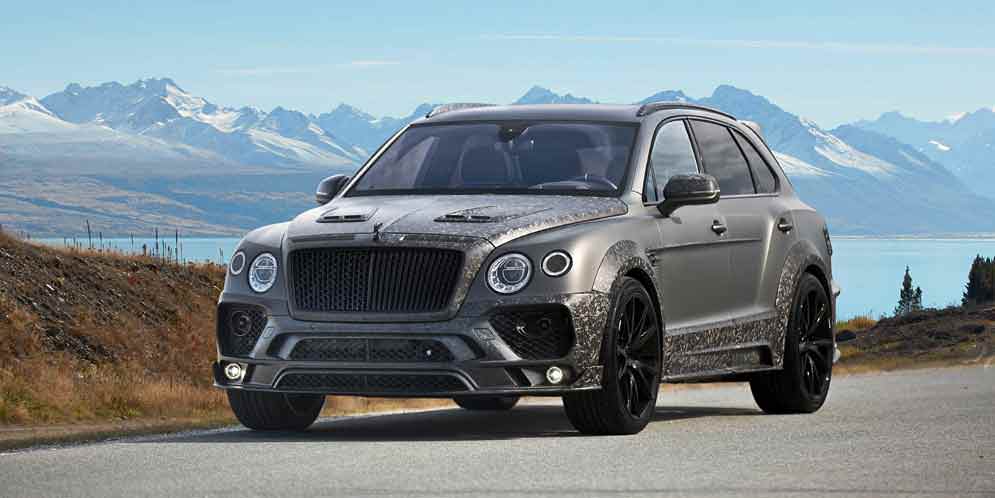 Карбоновый тюнинг Bentley Bentayga от Mansory | фото