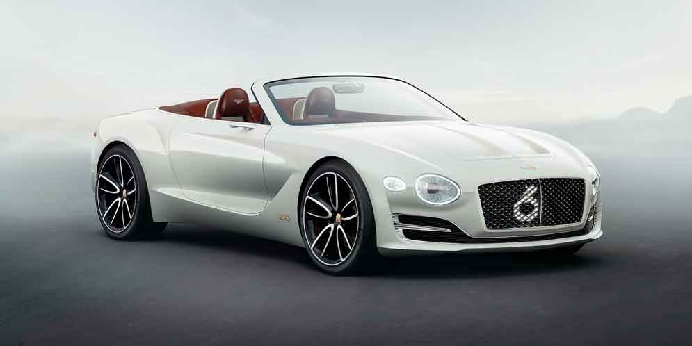 Родстер Bentley EXP 12 Speed 6e EV официально | фото, видео