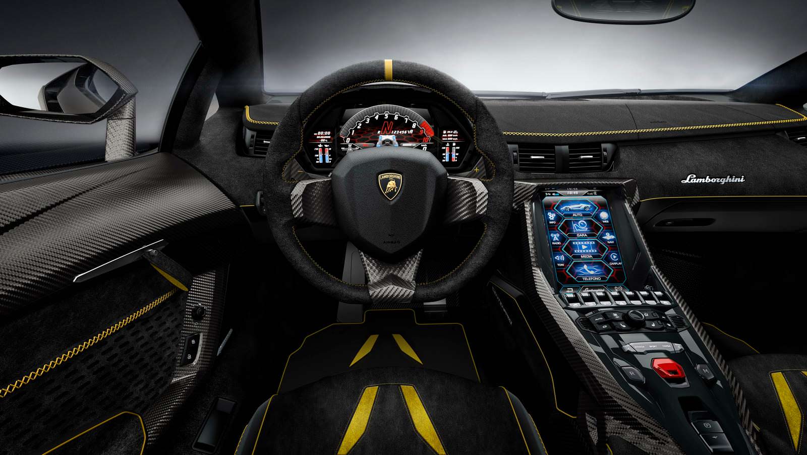 Фото салона Lamborghini Centenario