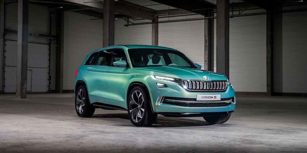 Skoda покажет первый электрический прототип в Шанхае