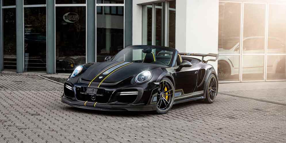 TechArt подготовил тюнинг Porsche 911 Turbo Cabriolet | фото