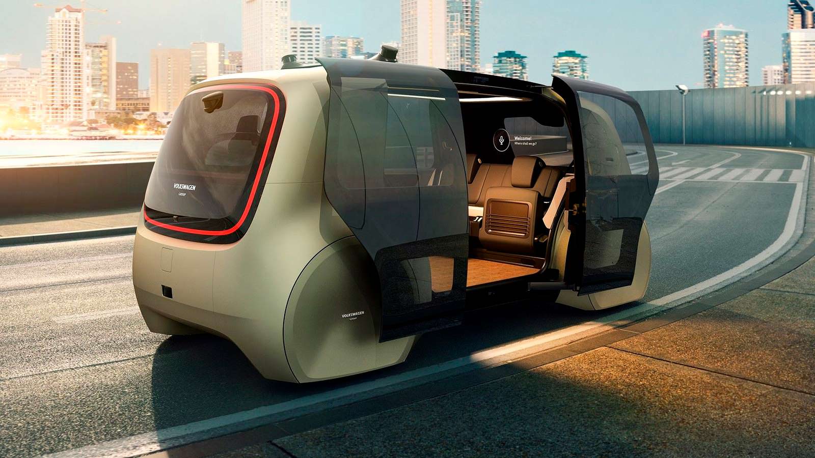 Концепт VW Sedric: на 100% автопилотируемый