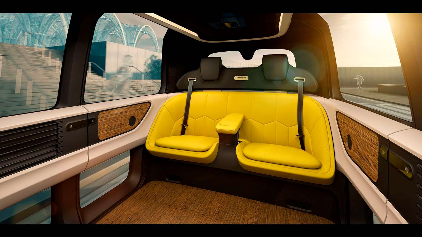 Кресла в салоне VW Sedric