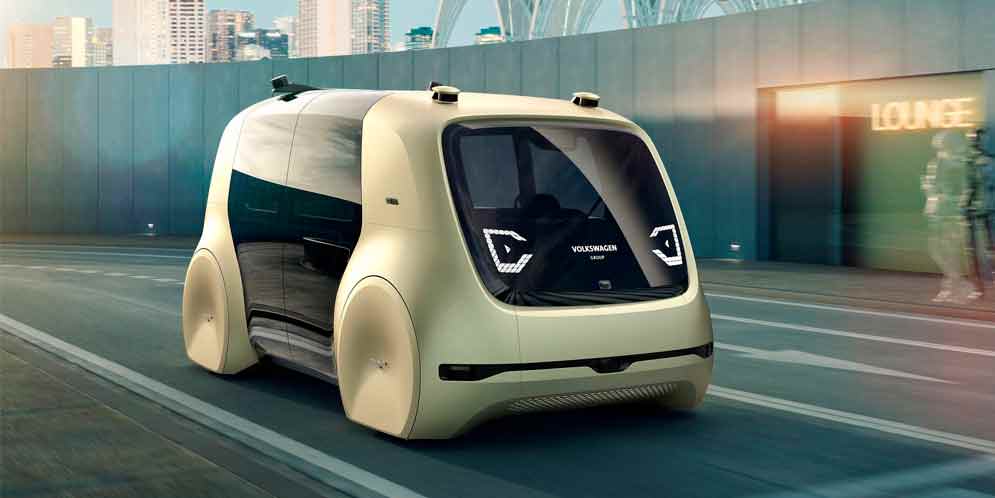 Volkswagen Sedric: без руля, педалей и кокпита | фото, видео
