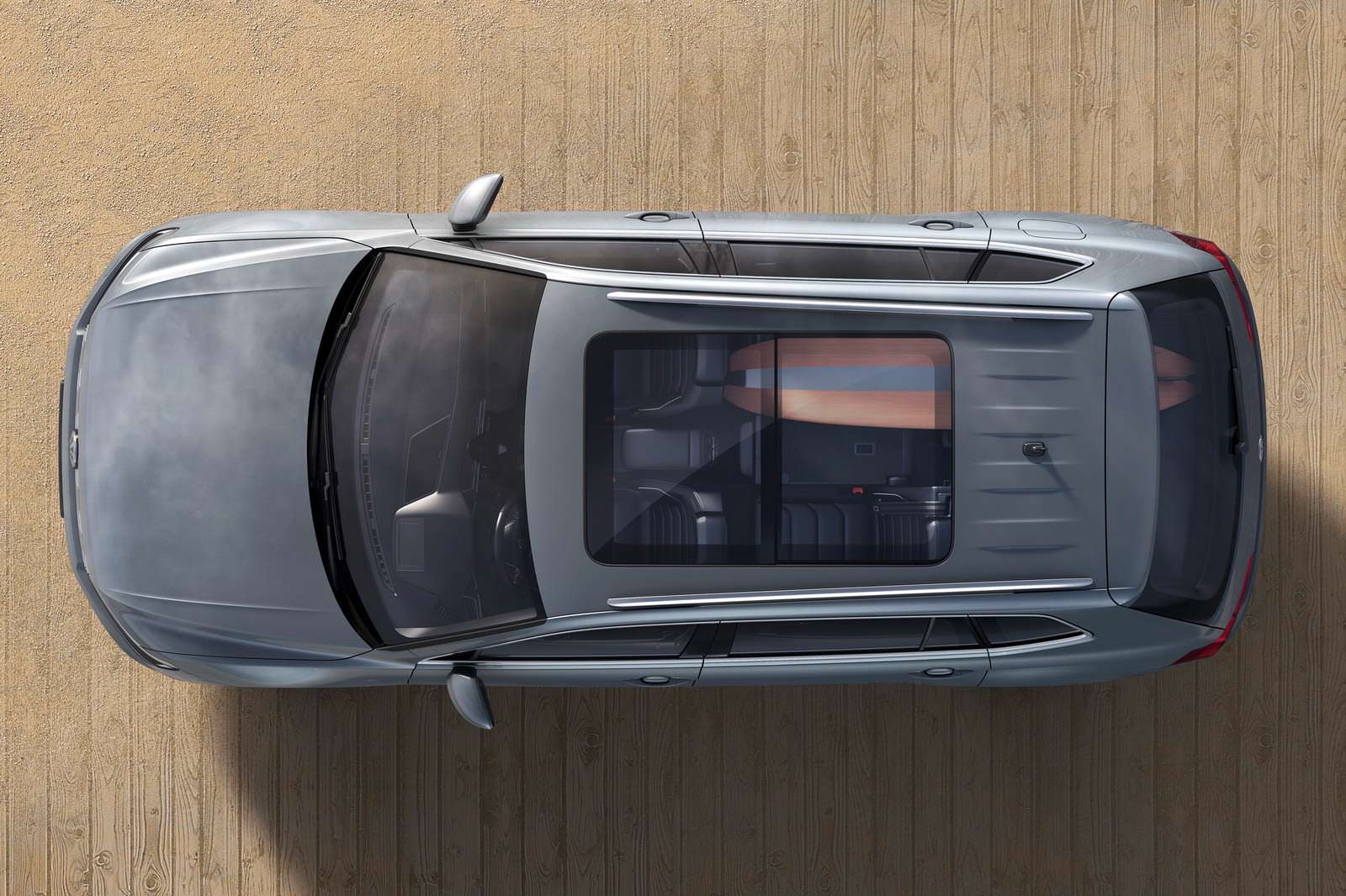 VW Tiguan Allspace с люком в крыше