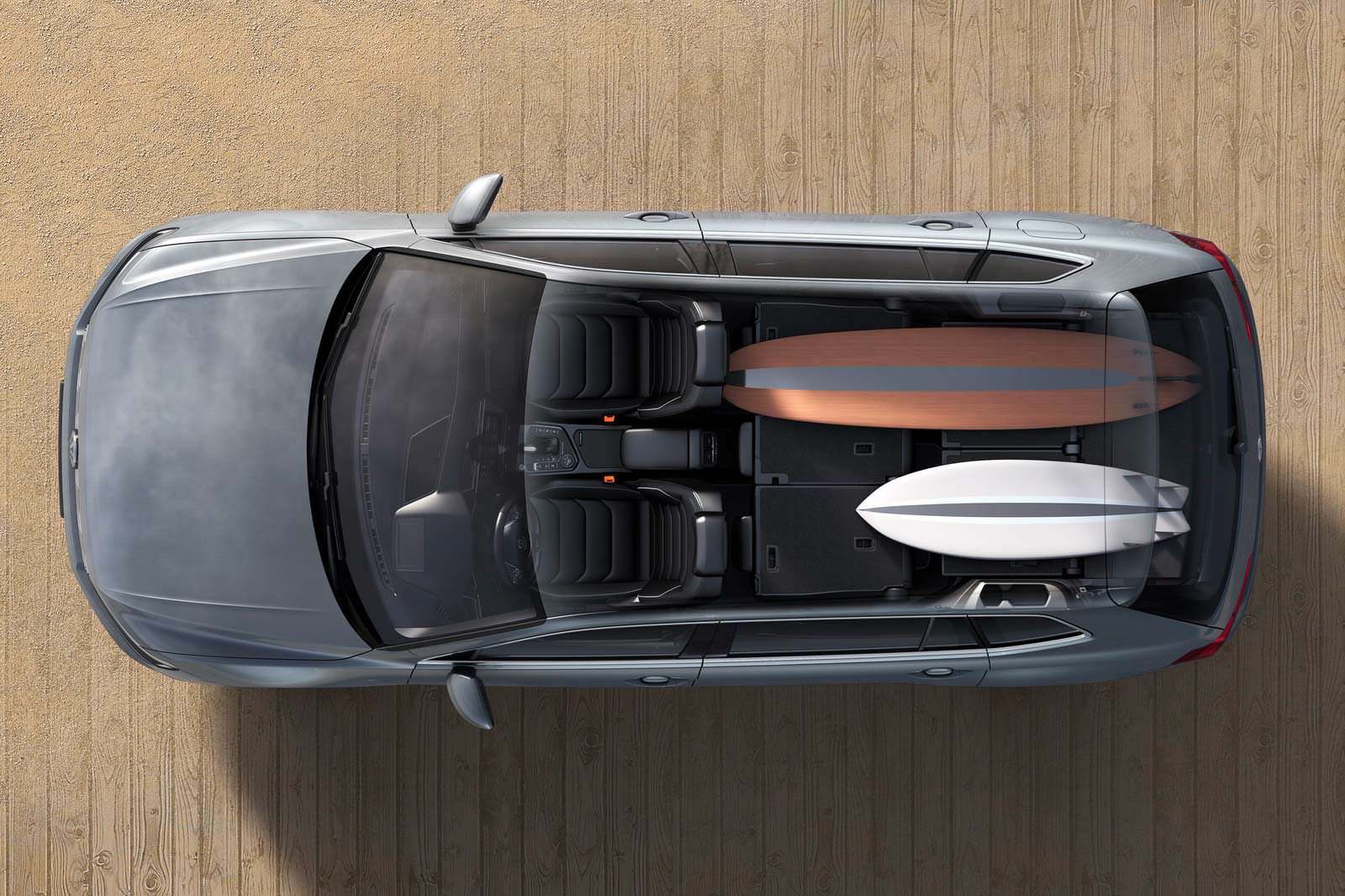 Ровная погрузочная площадка VW Tiguan Allspace
