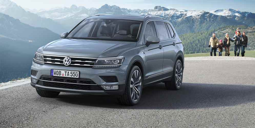 Семиместный VW Tiguan Allspace для Европы | цена, фото