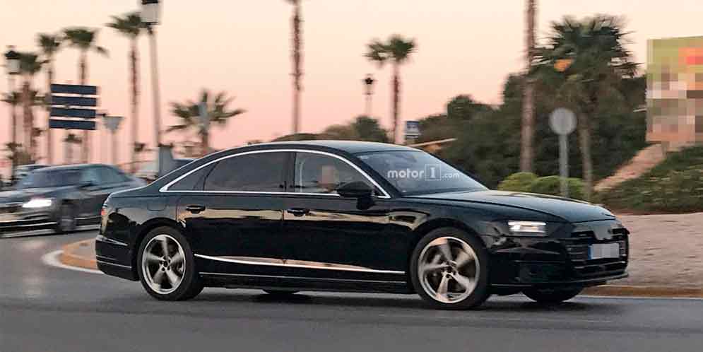 2018 Audi A8: официально про алюминиевый кузов на видео